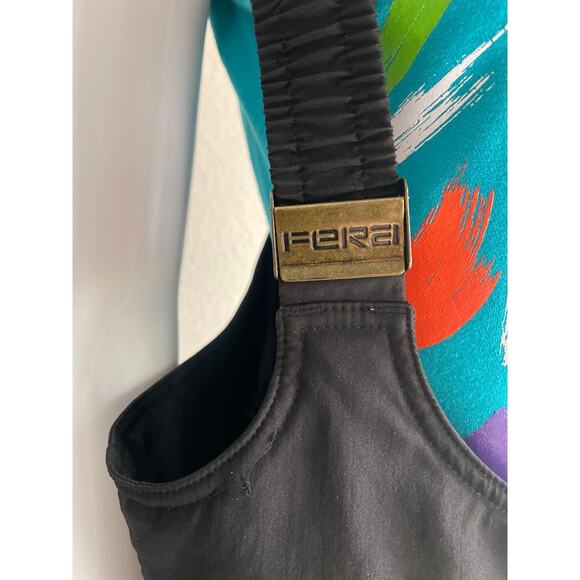 Vintage FERA Internationale Snow Ski Pants Women’s Size 20 R Black Winter Sports - Picture 4 of 8